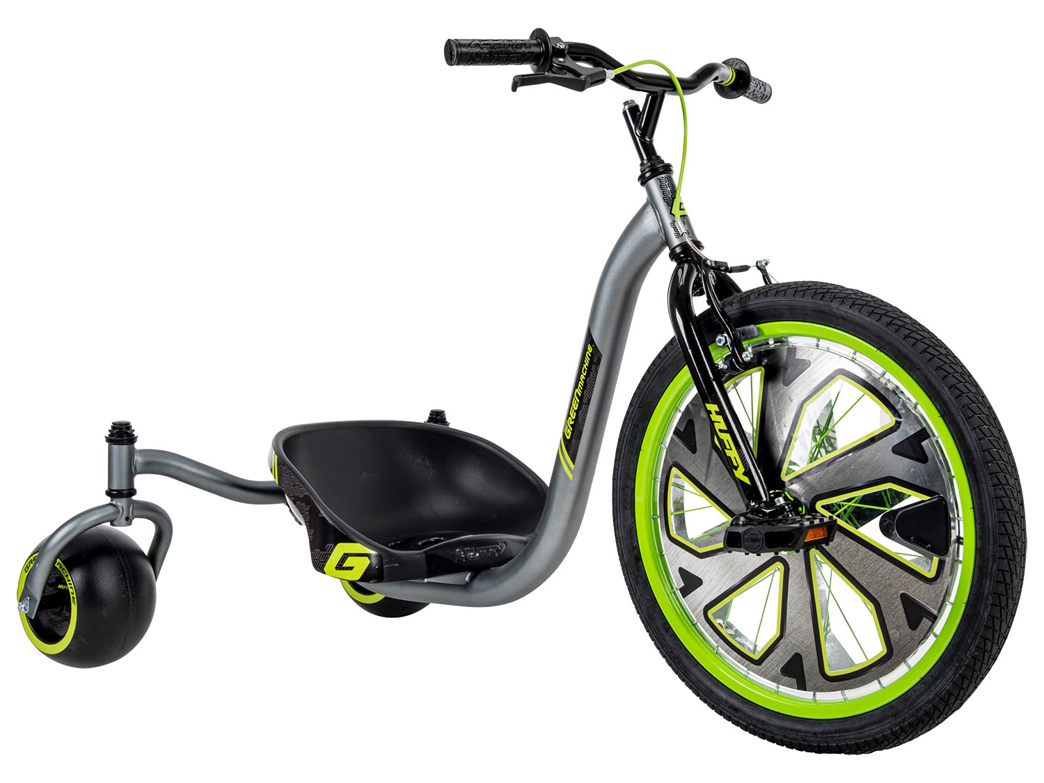 Huffy Green Machine Drift Trike grün LIDL