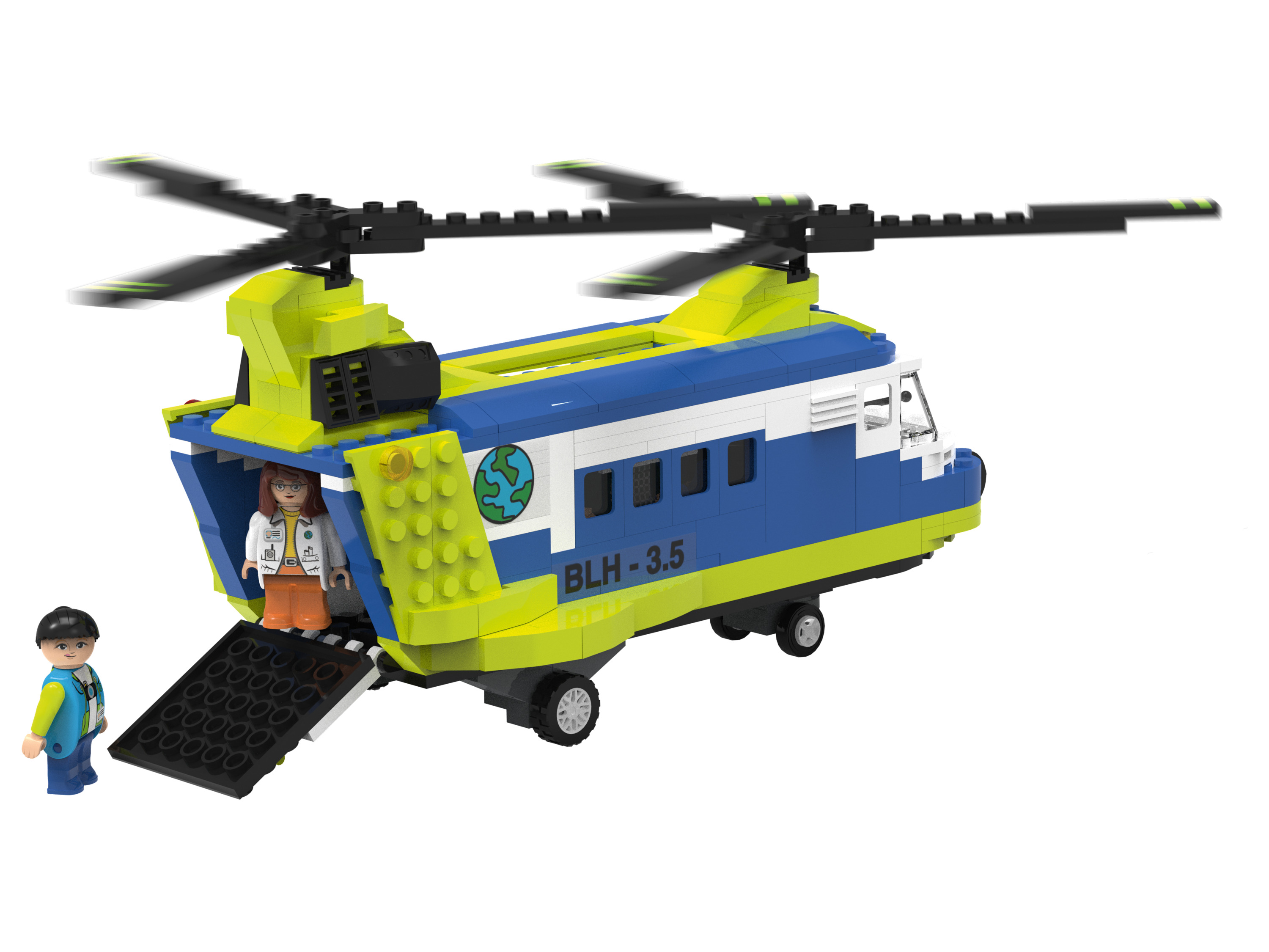 Thumbnail - lupilu® Clippys Set M (Helikopter)