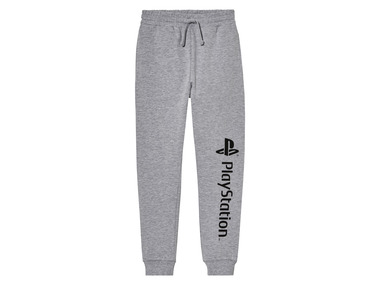 PLAYSTATION | XBOX - Kinder Sweathose Playstation / Xbox, mit elastischem Bund (hellgrau, 134/140)