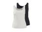 Zweierpack Tanktops, eines weiß und eines schwarz.
