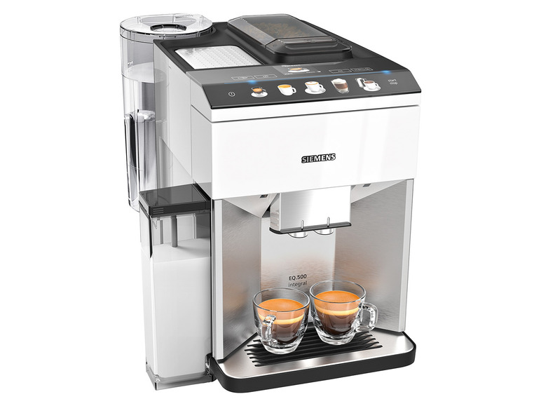 Siemens Kaffeevollautomat, Edelstahl integral, EQ500 »TQ507D02«