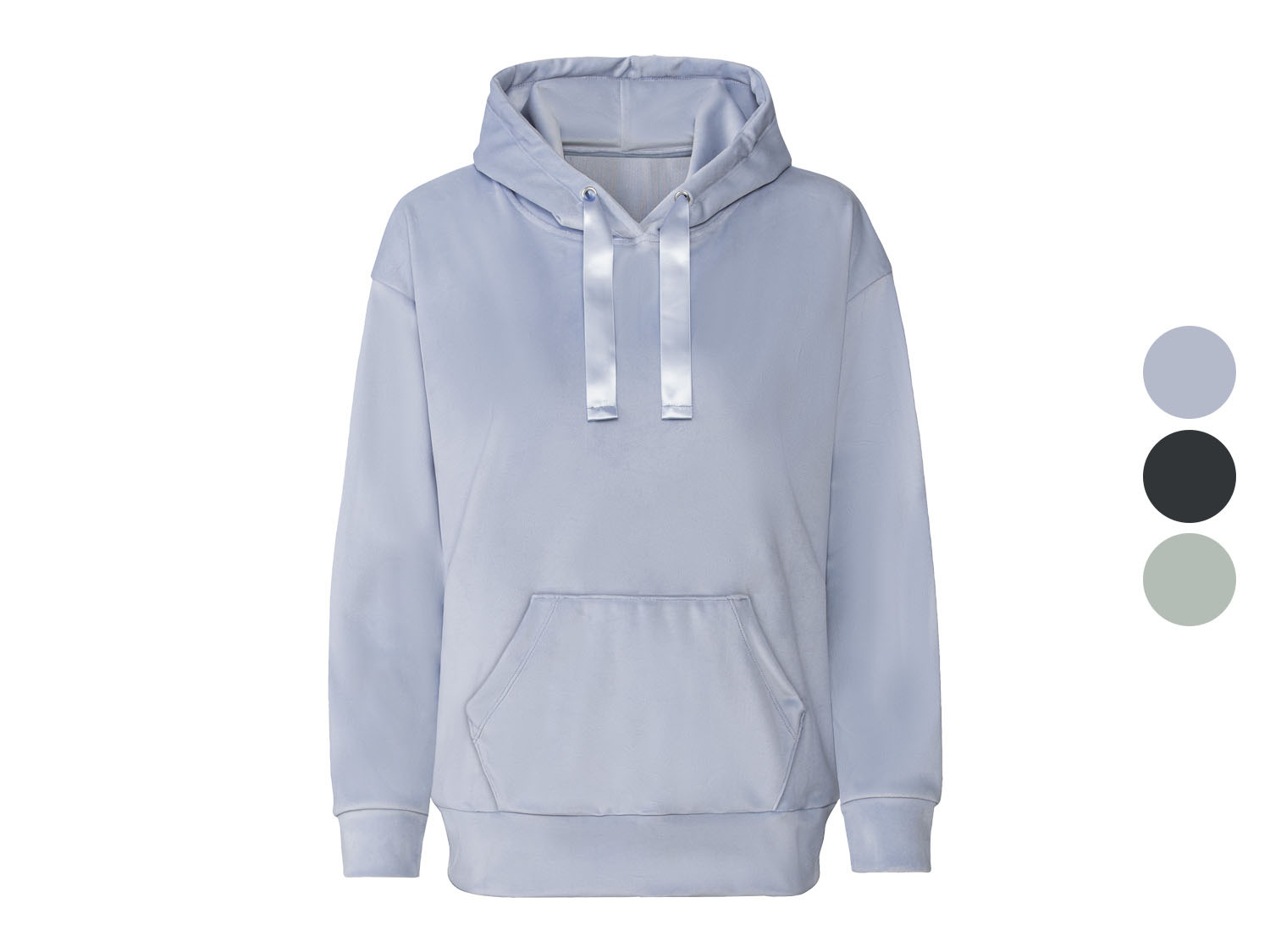 esmara® Damen Hoodie aus weicher Nicki-Qualität | LIDL