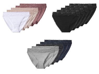 esmara® Damen Slips mit Spitze, 5 Stück