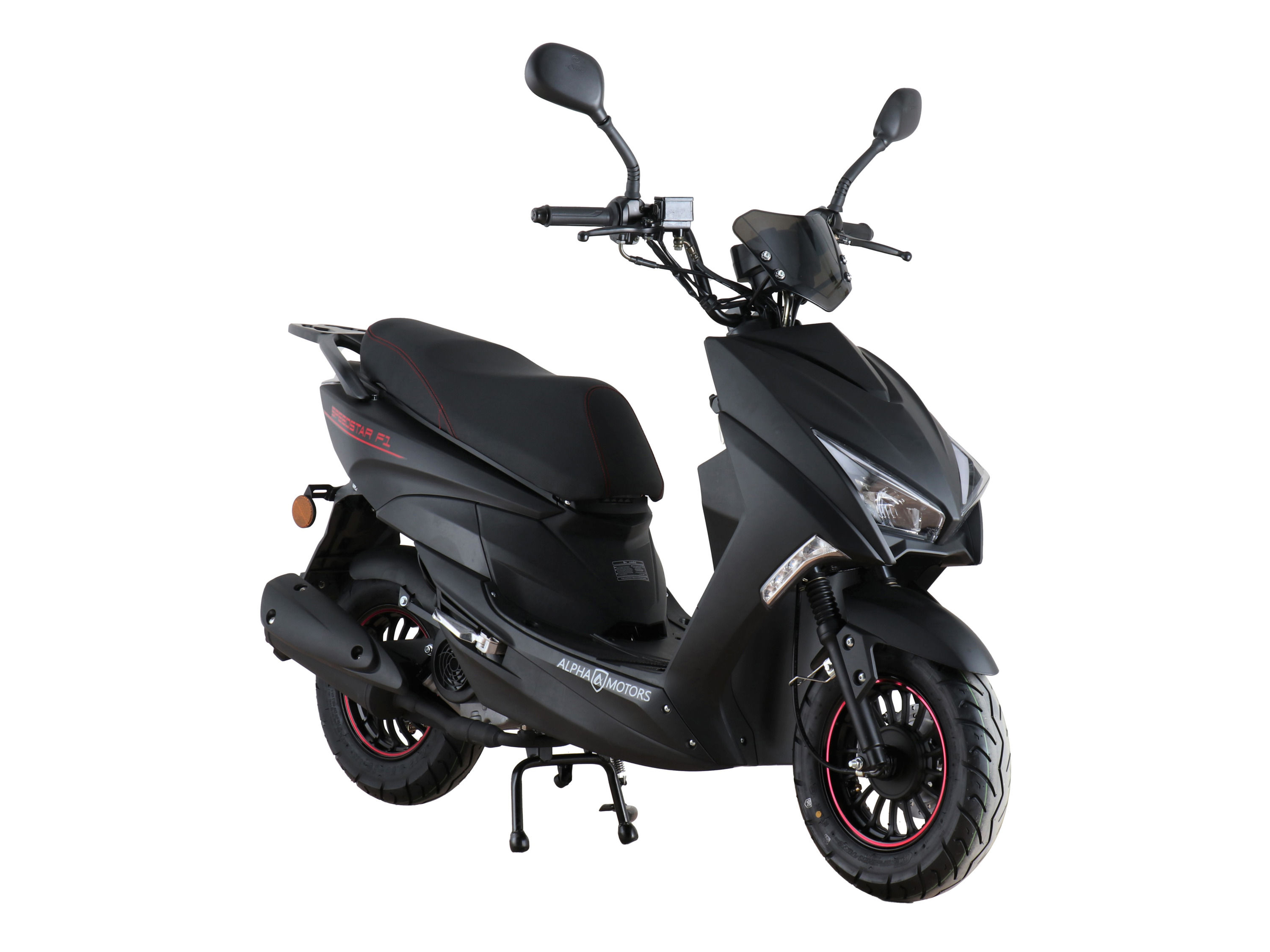 ALPHA MOTORS Motorroller »Speedstar FI« 50 ccm, 25 km/h / 45 km/h, EURO 5 (45 km/h (Motorroller))