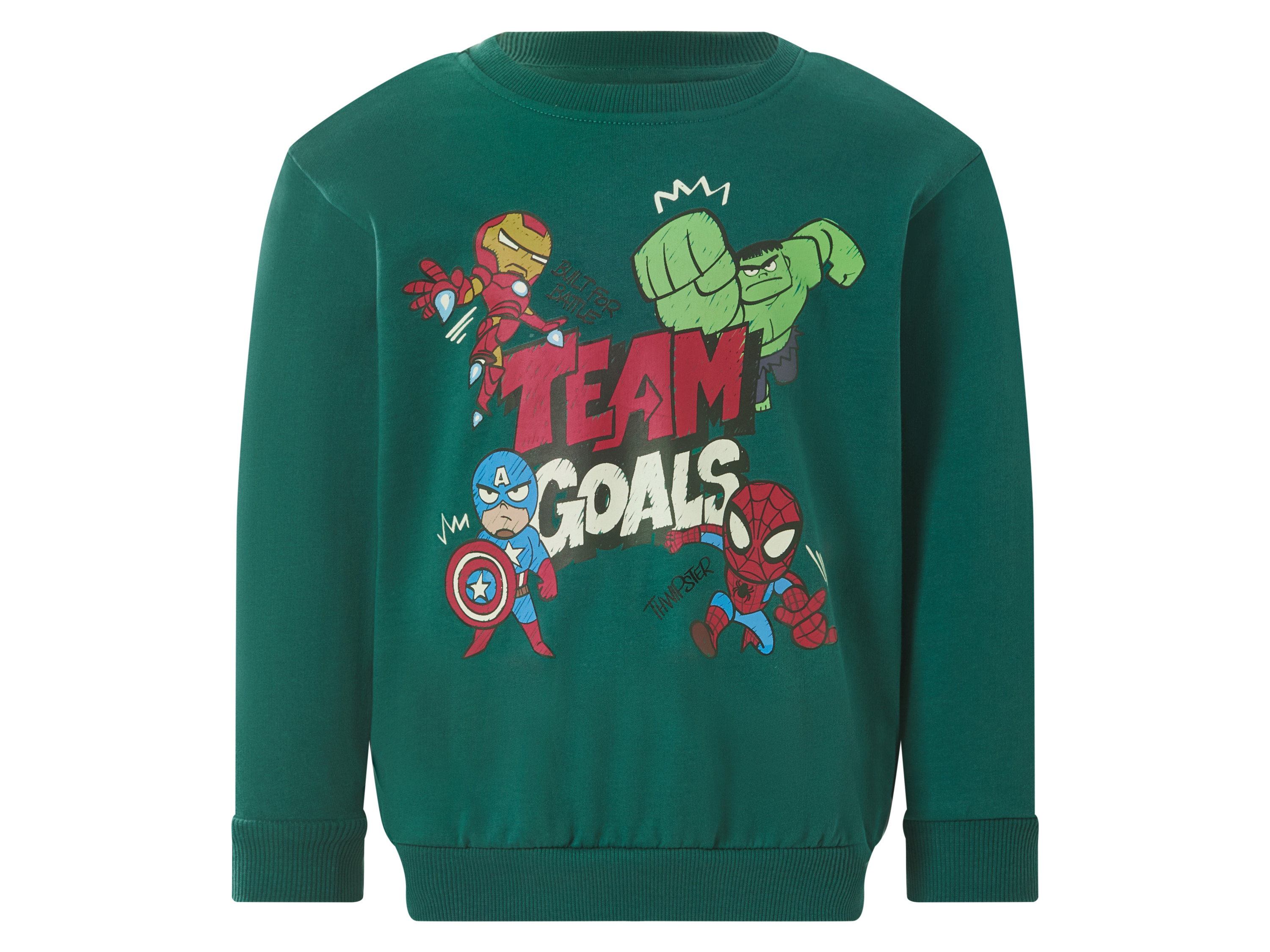 LUPILU® Kinder Sweatpullover (Grün, 98/104)"" - Farbe: gruen