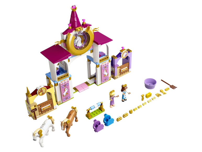 Gehe zu Vollbildansicht: LEGO® Disney Princess™ 43195 »Belles und Rapunzels königliche Ställe« - Bild 11