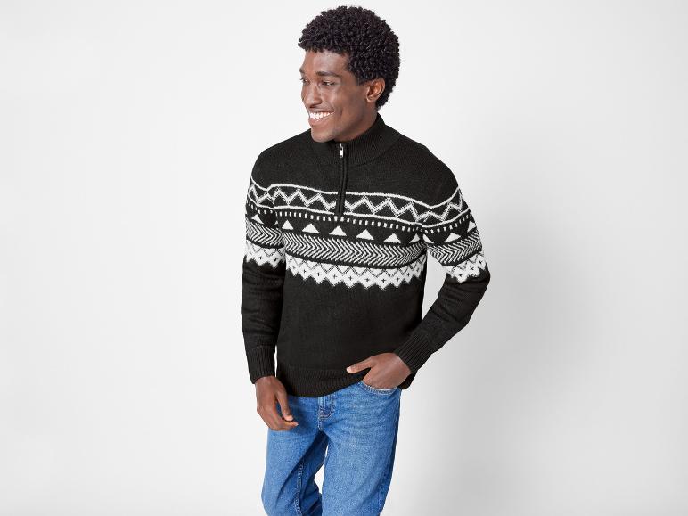 Herren Stricktroyer / Strickpullover, leger geschnitten