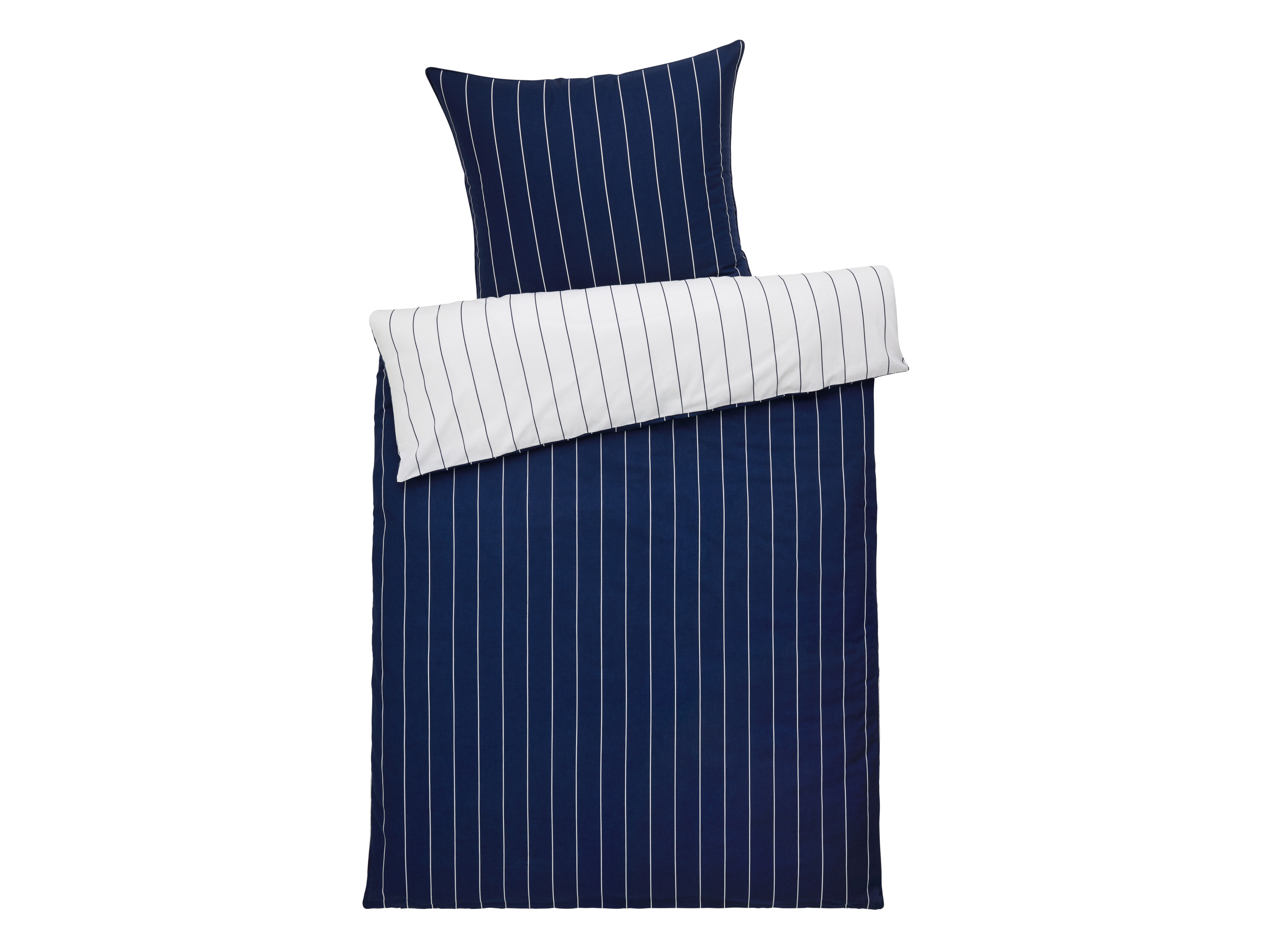 Emma Bettwäsche Renforce 200 x 220 cm (Achtung: LV OSDE) (Blau/Weiß) | 04050069111656