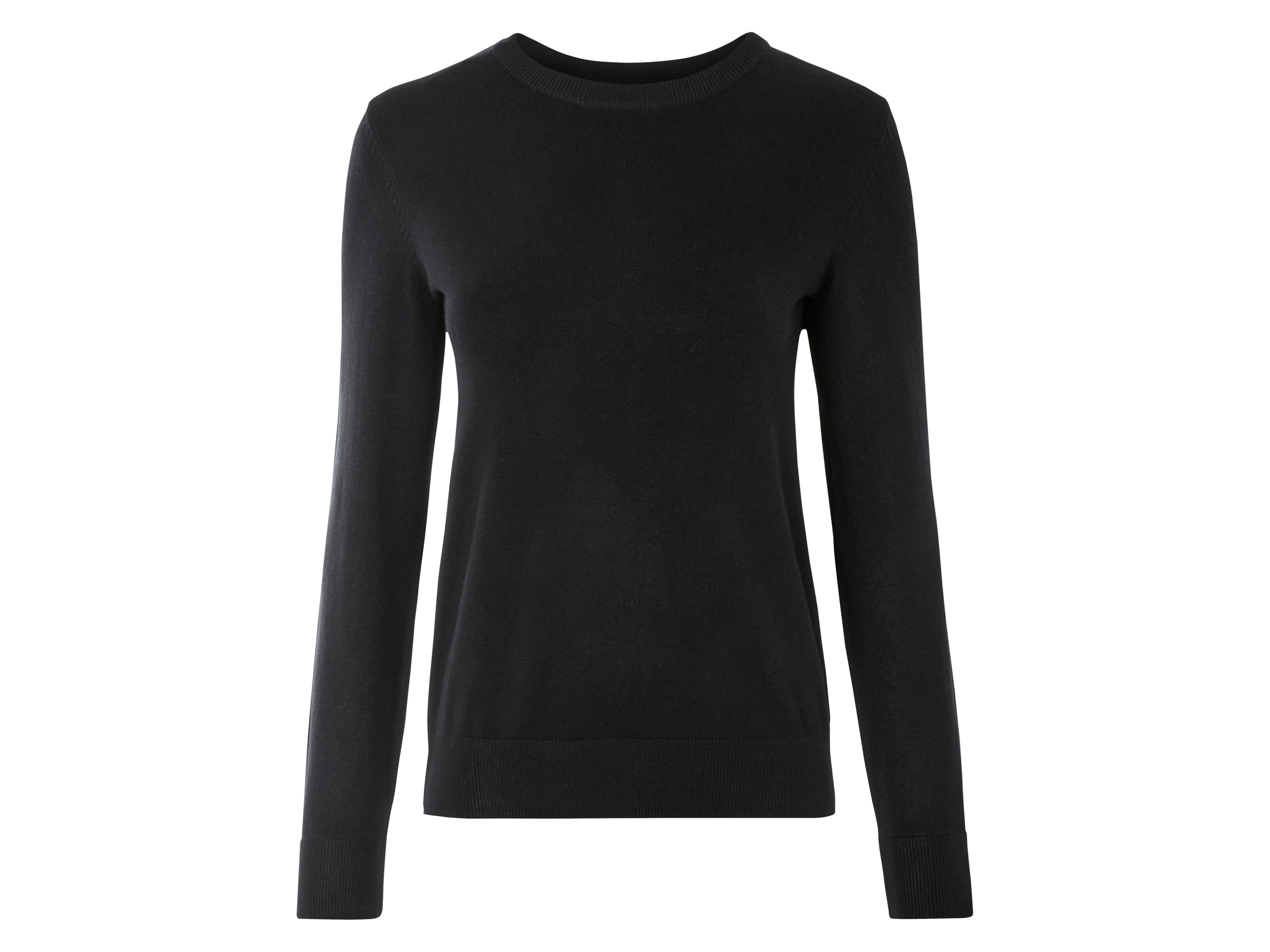 esmara® Damen Pullover Feinstrick (Schwarz, XL (48/50))““ | grau