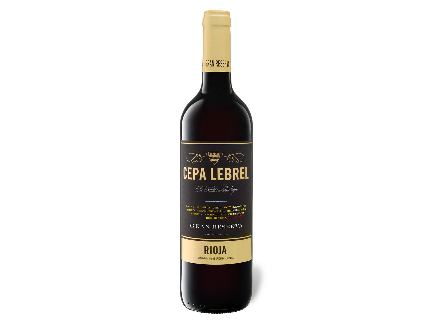 Cepa Lebrel Gran Reserva Rioja DOC trocken, Rotwein 20…