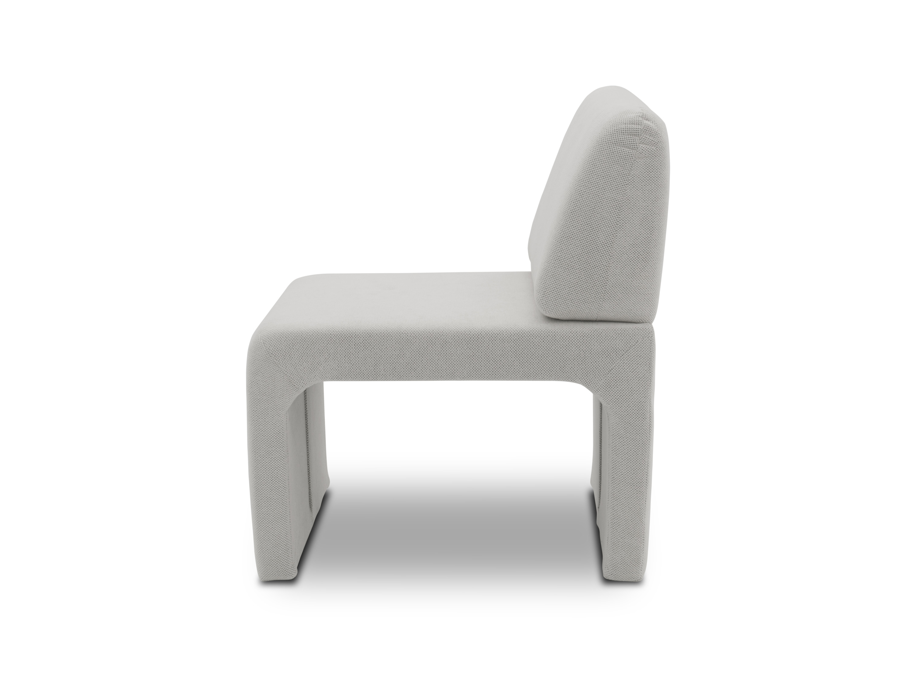 Thumbnail - Domo Sessel »Toulon«, mit Hocker (Silber)