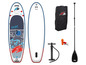 Aufblasbares Paddleboard mit Tasche, Paddel und Pumpe der Marke F2.