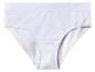 Weißer Baumwollslip
