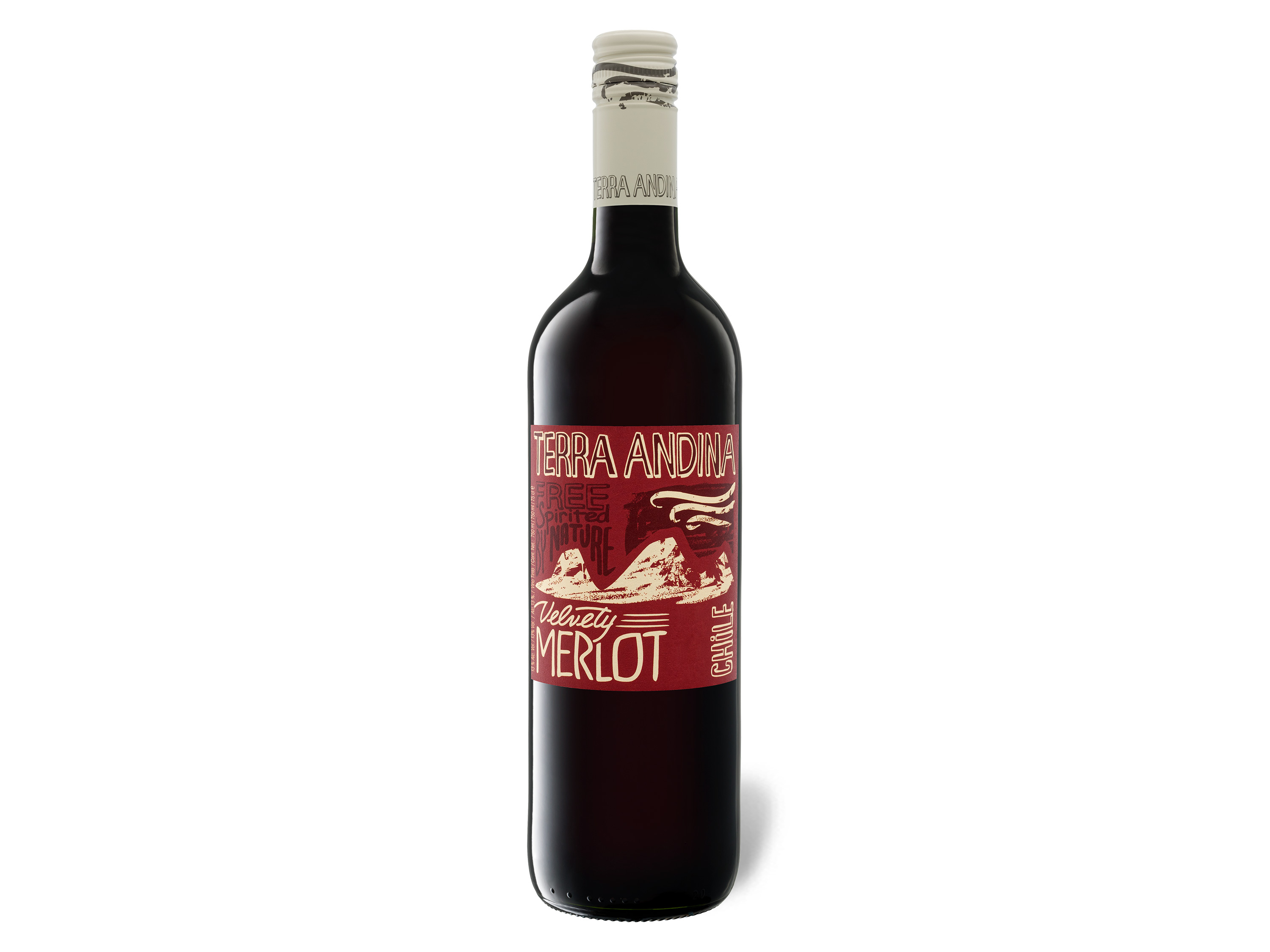 Terra Andina Velvety Merlot Chile Central Valley, Rotwein 2021 Wein & Spirituosen Lidl DE