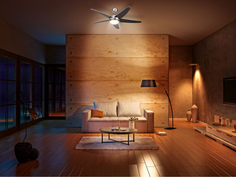 Gehe zu Vollbildansicht: LIVARNO home Deckenventilator, mit LED-Leuchte - Bild 4