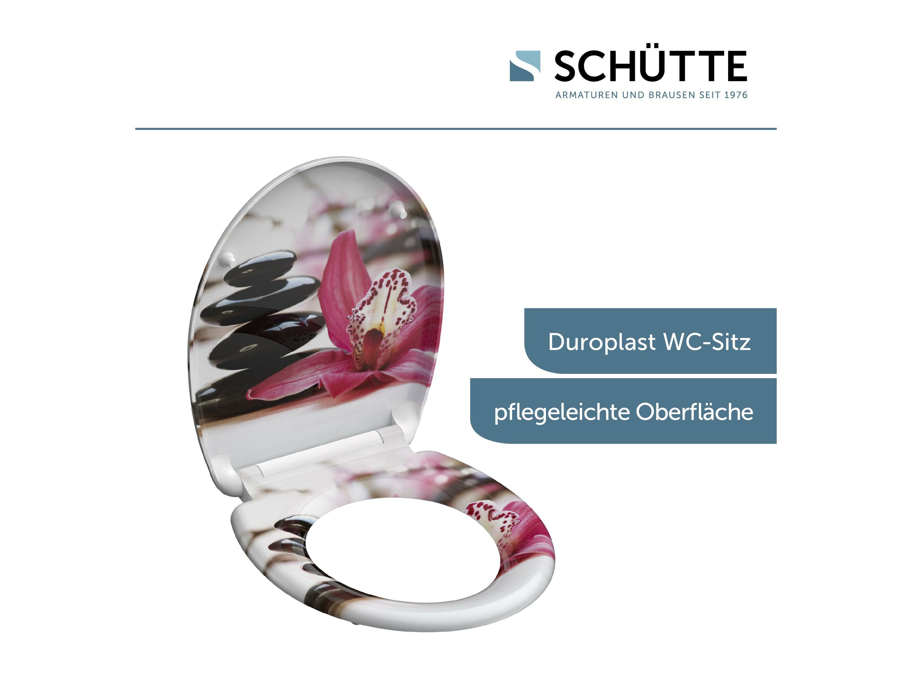 Thumbnail - Schütte WC Sitz  Duroplast mit Absenk, Wellyness (Wellyness)