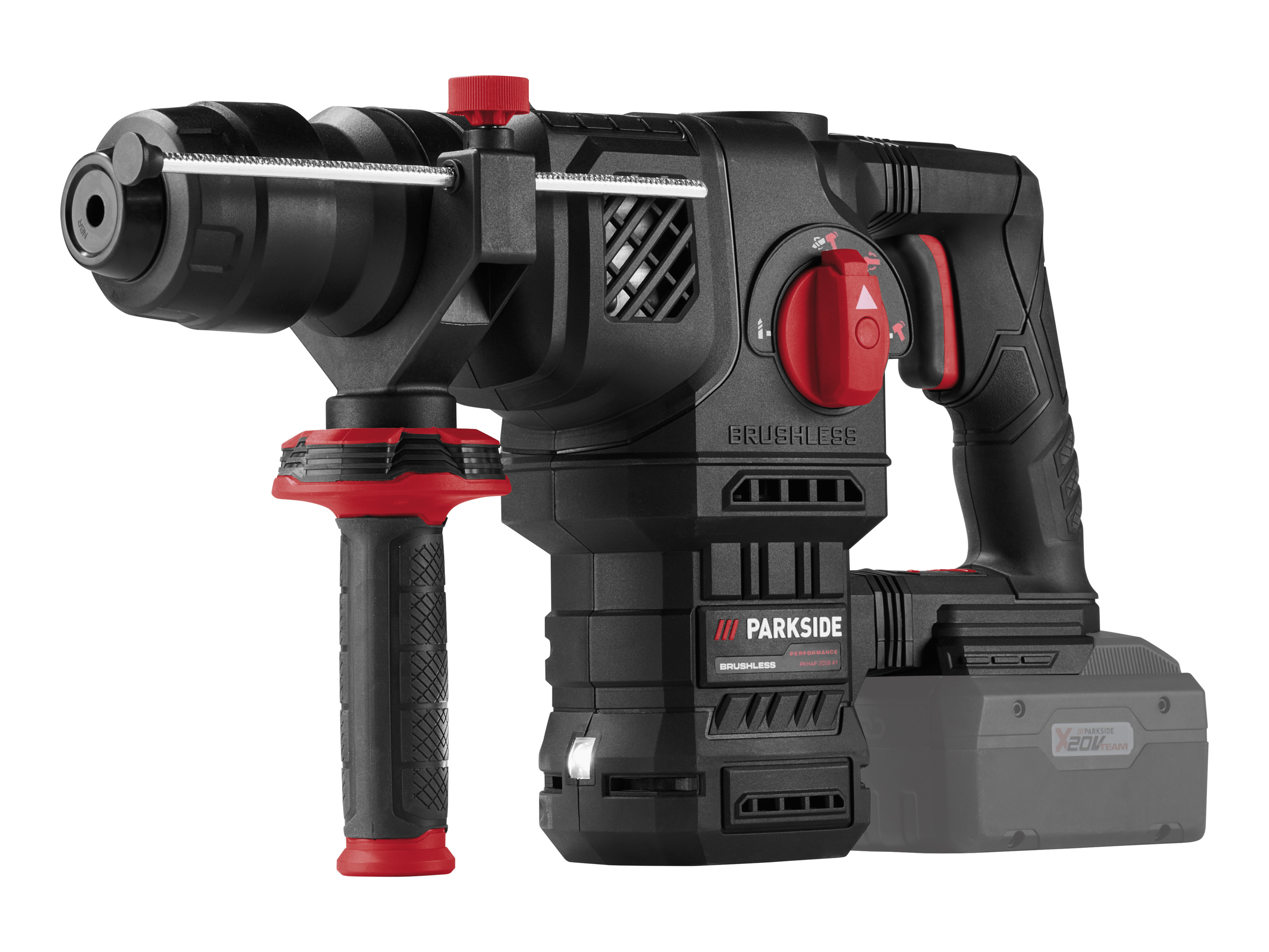 Thumbnail - PARKSIDE PERFORMANCE® 20 V Akku-Kombihammer »PKHAP 2058 A1«, ohne Akku und Ladegerät