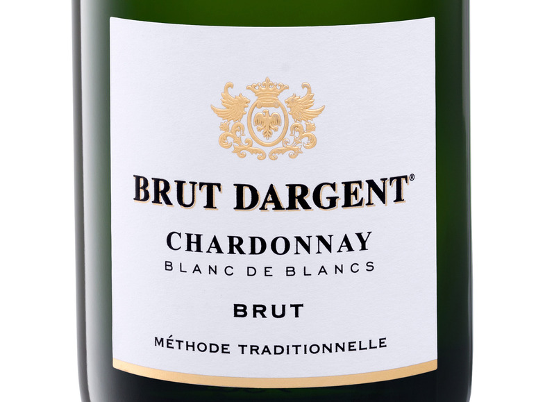 Gehe zu Vollbildansicht: Brut d'Argent Blanc de Blancs Chardonnay brut, Schaumwein - Bild 2