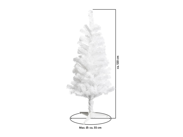 Gehe zu Vollbildansicht: LIVARNO home Künstlicher Weihnachtsbaum, H 120 cm - Bild 7