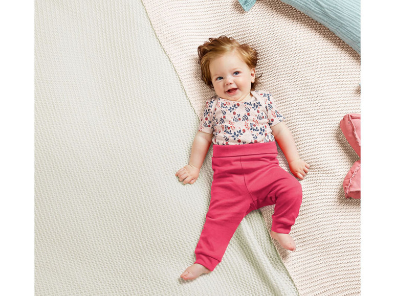 Gehe zu Vollbildansicht: lupilu® Baby Mädchen Set, 3-teilig, mit Bio-Baumwolle - Bild 12