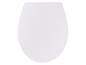 Weißer Toilettensitz, Draufsicht