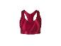 Rotes glänzendes Sporttop