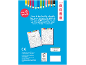 Malbuch mit 12 Farben, mit Eulen- und Krakenbildern, Altersempfehlung 7+.