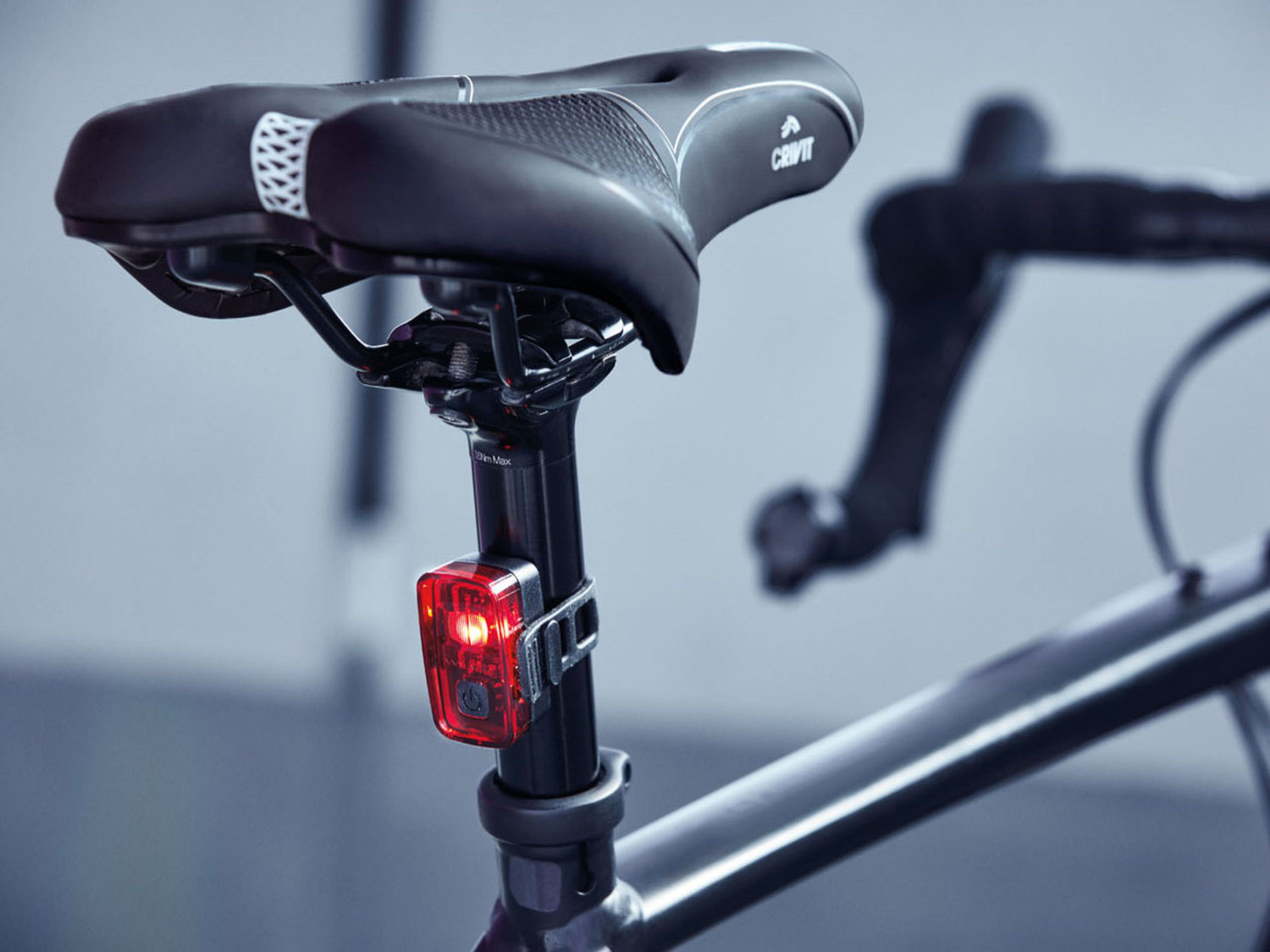 CRIVIT LED-Fahrradleuchten-Set, mit USB-C-Anschluss