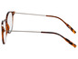 Tortoiseshell-Brille mit silbernen Bügeln.
