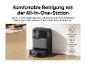 Saugroboter mit All-in-One-Station zum automatischen Entleeren, Waschen und Trocknen.
