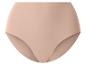 Beigefarbener Damen-Slip mit hoher Taille