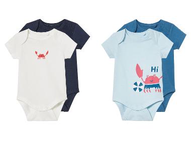 lupilu® Baby Bodys, 2 Stück