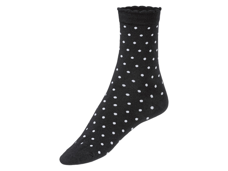 Gehe zu Vollbildansicht: esmara® Damen Socken, 7 Paar, mit hohem Bio-Baumwollanteil - Bild 5
