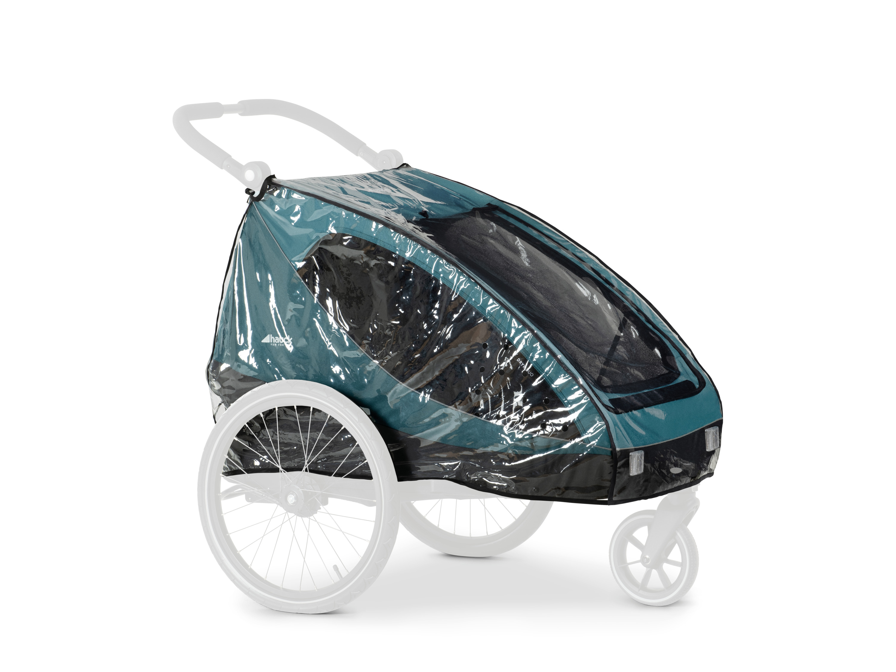 Hauck Regenverdeck Dryk Duo Raincover – Bild 3 von 4