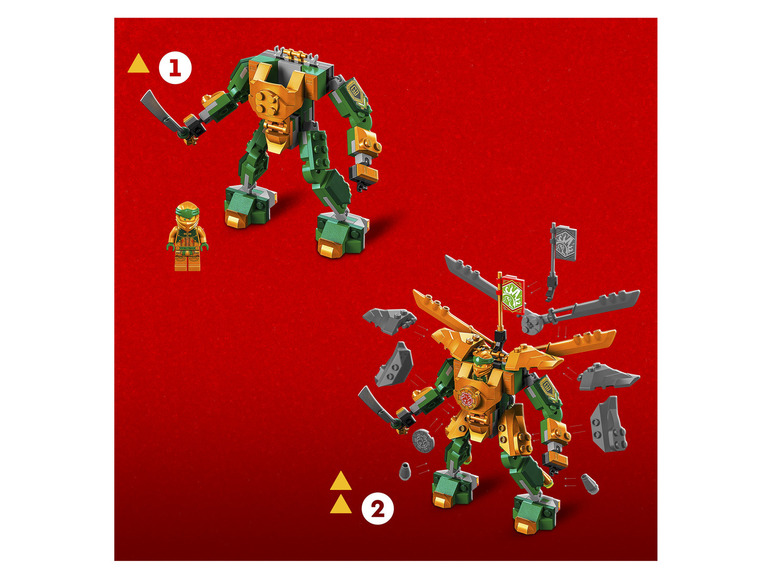 Gehe zu Vollbildansicht: LEGO® NINJAGO 71781 »Lloyds Mech-Duell EVO« - Bild 5