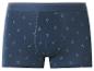 Blaue Herren-Boxershorts mit Segelboot-Muster