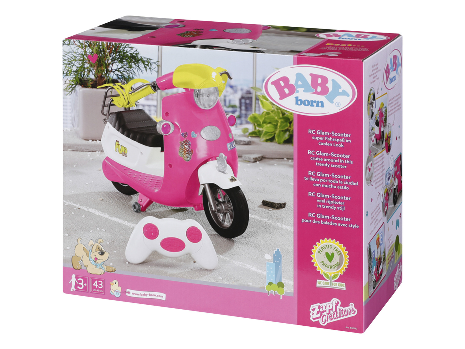 Baby Born City RC Glam-Scooter, LIDL | ferngesteuert