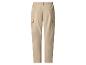 Beige Herren-Cargohose mit Seitentaschen, Rückansicht