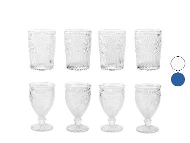 LIVARNO home Wassergläser / Weingläser, 4-teilig