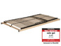 Ein 90x200 cm Lattenrost aus Holz, getestet mit der Note 'sehr gut'.
