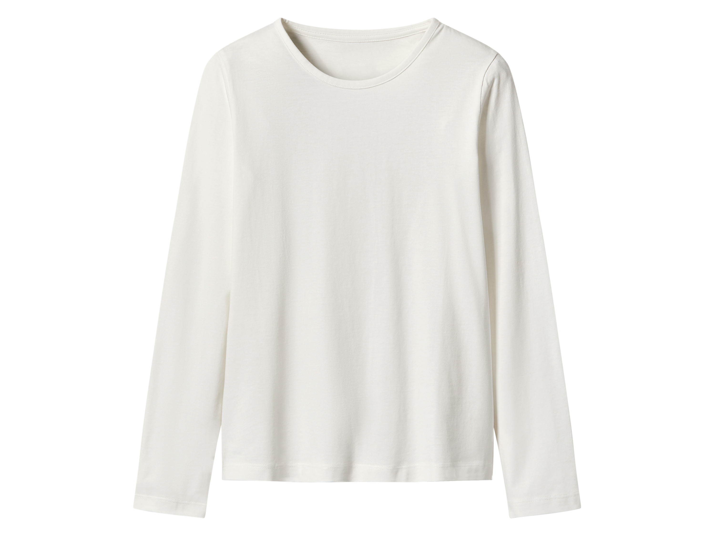 Thumbnail - Esmara Kids Kinder Mädchen Langarmshirt 2 Stück (Schwarz/weiß, 158/164)