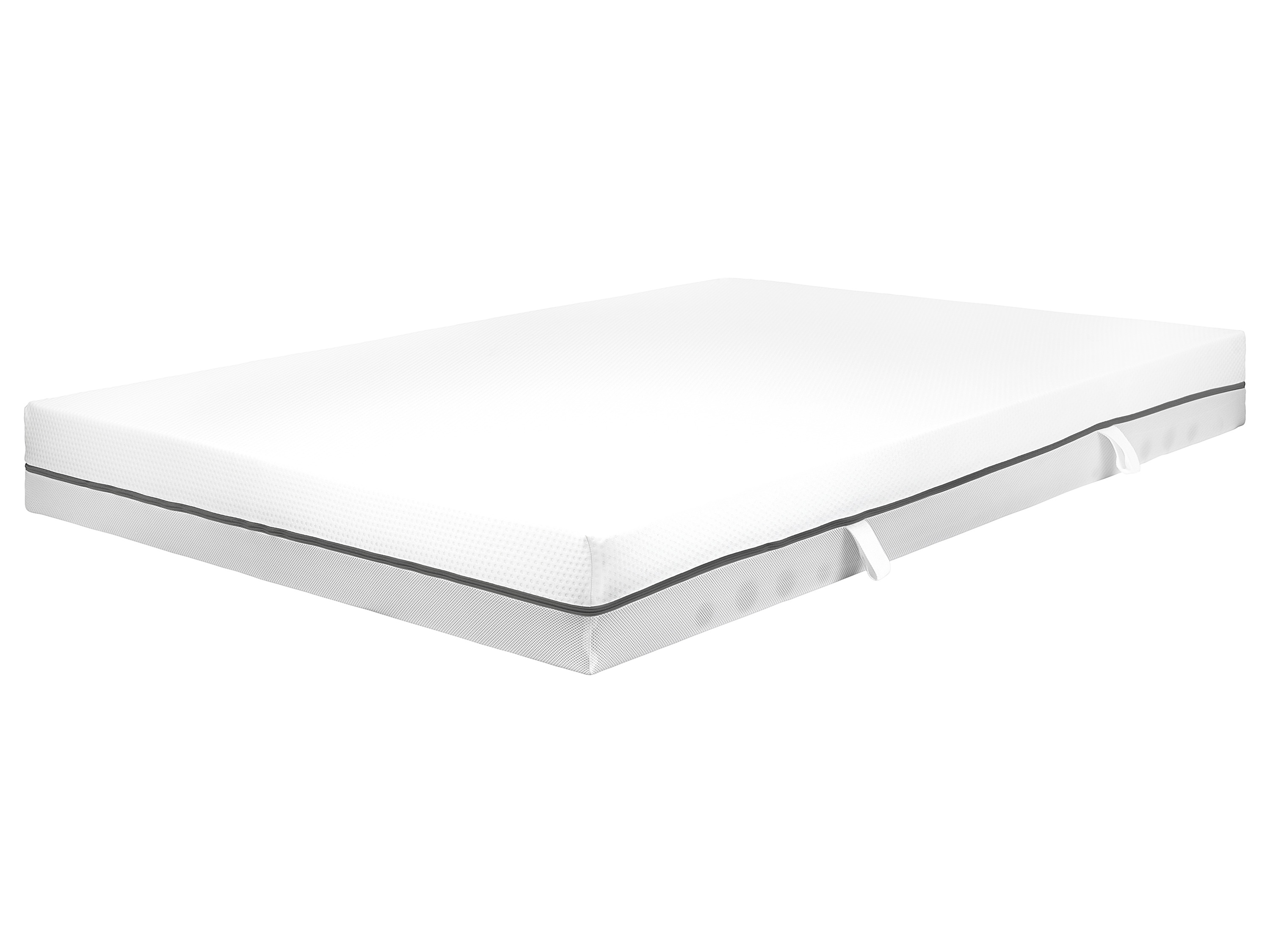 LIVARNO® 7-Zonen-Hybridschaummatratze »Comfort Plus«, H3, 140 x 200 cm (140 x 200)““ | wo er es am meisten benötigt. So werden sensible Bereiche wie Hüfte und Schultern optimal entlastet und die Wirbelsäule bleibt in ihrer natürlichen Seiten- oder Bauchschläfer bist – die Matratze passt sich dem Körper perfekt an und minimiert Druckpunkte effektiv. So kannst du die Nacht in vollen Zügen genießen. Für jeden Schlaftyp geeignet Ob du die Ruhe auf dem Rücken bevorzugst, die Geborgenheit der Seitenlage schätzt oder lieber auf dem Bauch schläfst – die Matratze bietet dir die optimale Unterstützung und sorgt für erholsamen Schlaf in jeder , , Komfort und ät im Alltag Praktische Griffbänder Die Matratze ist mit vier Griffbändern ausgestattet, die das Drehen und Wenden erleichtern. So kannst Du die Matratze gleichmäßig nutzen und ihre Lebensdauer verlängern. Schnelles Auspacken und problemlose Nutzung Die Matratze wird vakuumverpackt geliefert und lässt sich nach 24-36 Stunden Entfaltungszeit nutzen. Investiere in dein Wohlbefinden: Die Hybridschaummatratze »Comfort Plus« bietet dir alles, was du für eine erholsame Nacht brauchst: Investiere in deinen Schlaf und erlebe jede Nacht erholsamen Schlaf. Genieße den Komfort und die Unterstützung
