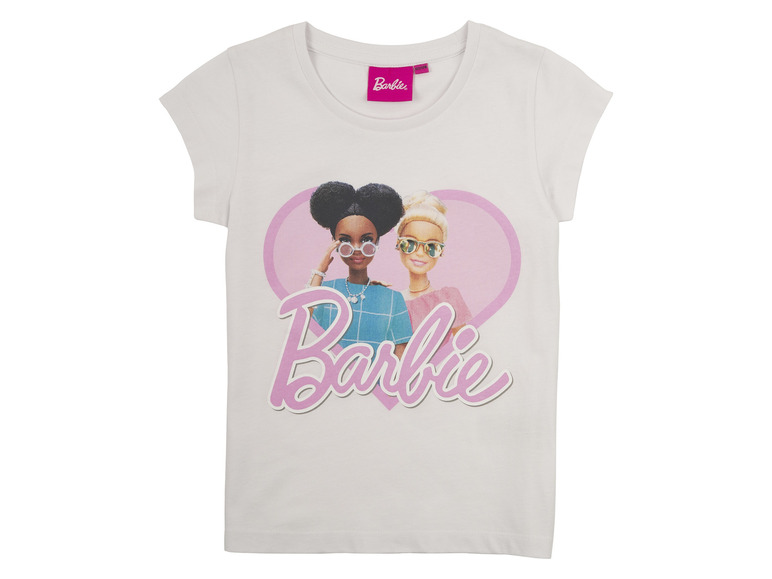 Gehe zu Vollbildansicht: Barbie Kleinkinder / Kinder Mädchen T-Shirt mit Print - Bild 4