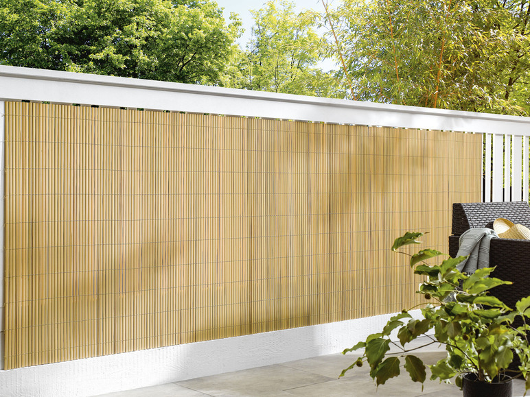 Gehe zu Vollbildansicht: LIVARNO home Sichtschutzmatte, in Bambusoptik - Bild 11