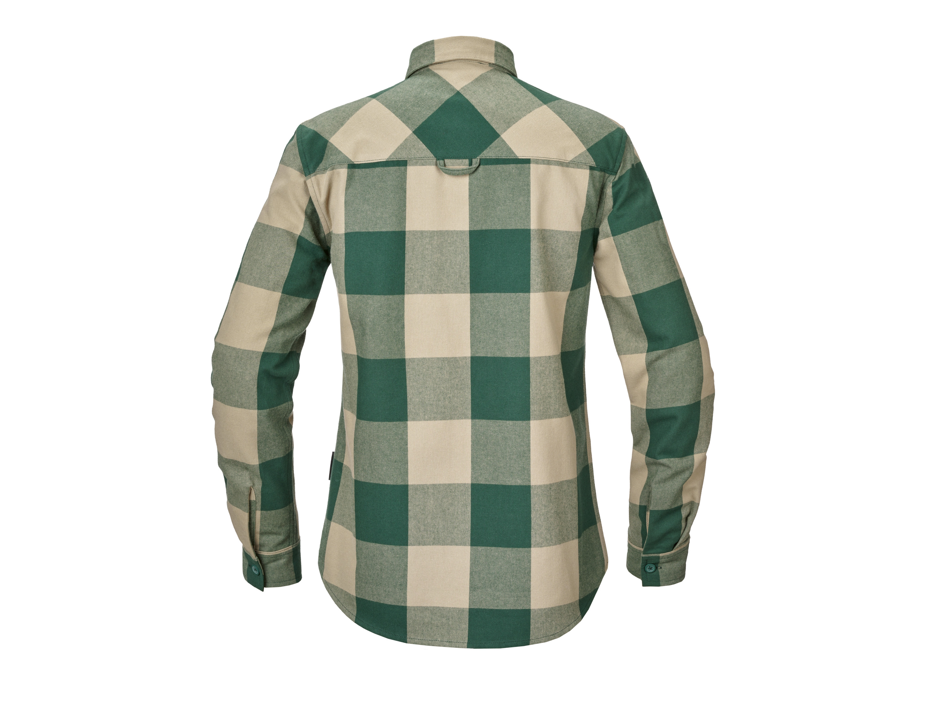 Thumbnail - PARKSIDE® Damen Flanell Bluse (grün/beige, 42)