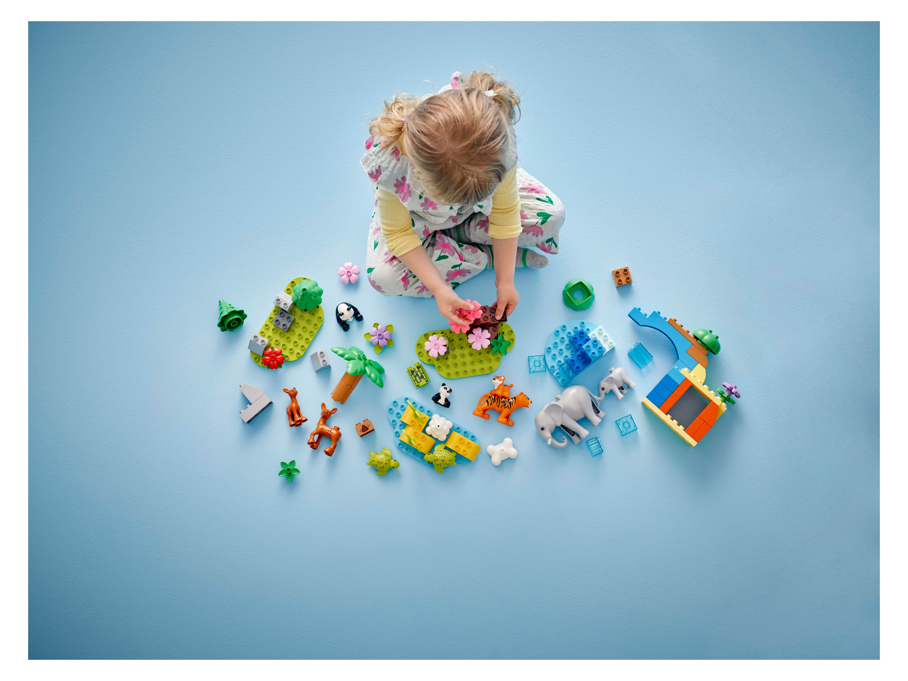 Lego DUPLO Town 10446 Wild Animal Families Building Set 5