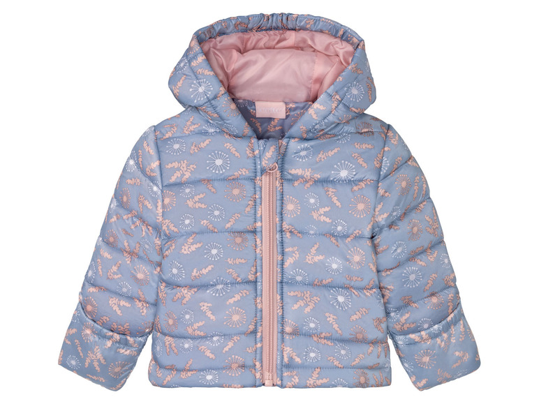 Gehe zu Vollbildansicht: lupilu® Baby Mädchen Lightweightjacke, mit Kinnschutz - Bild 4