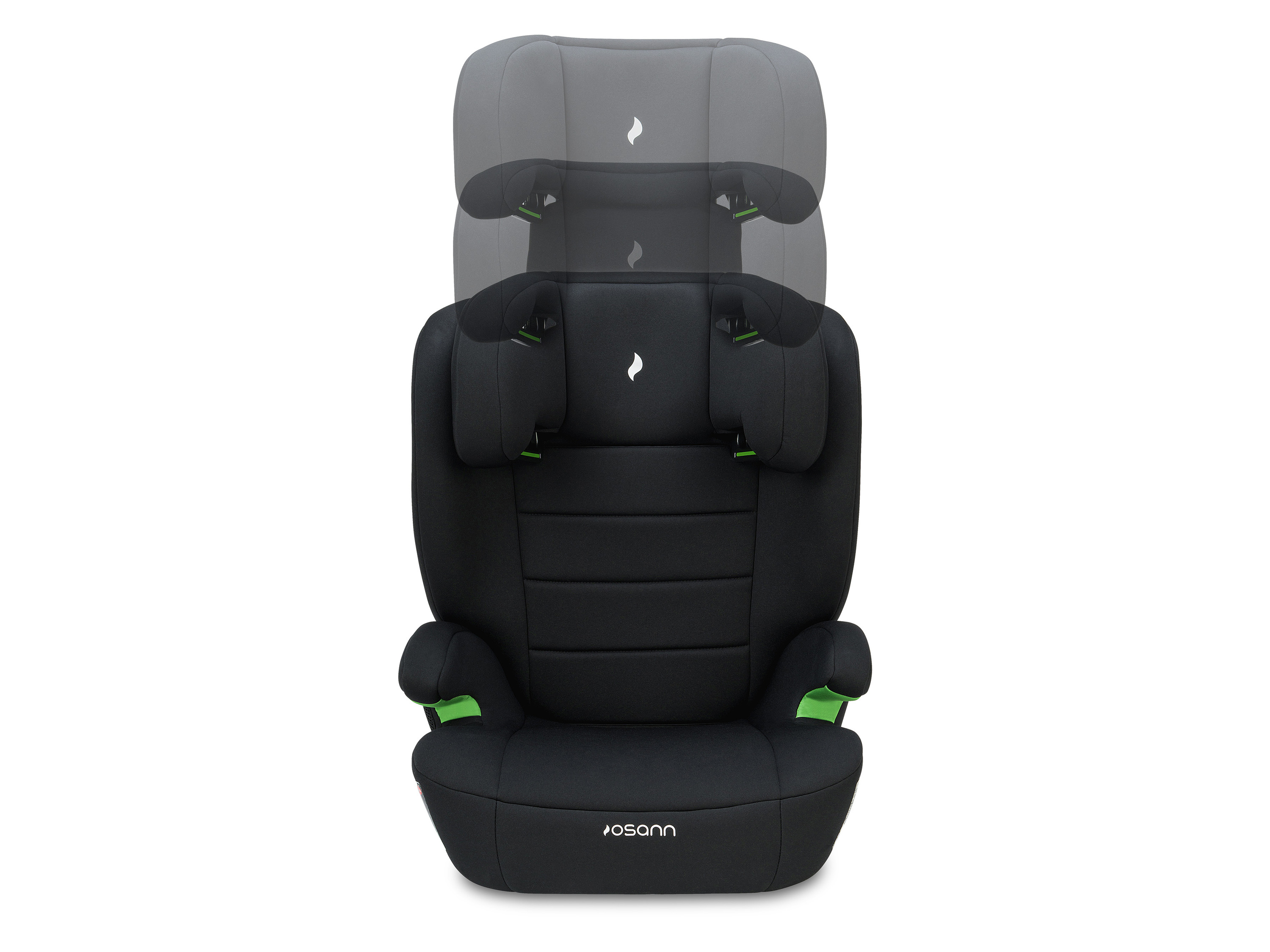 Thumbnail - Osann Autokindersitz »Musca«, universeller Einbau (Black)