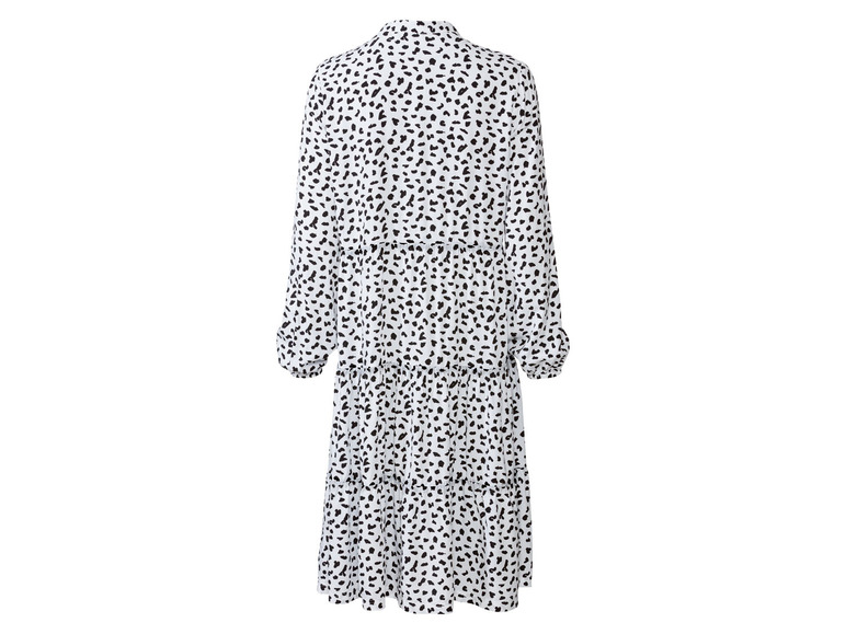 Gehe zu Vollbildansicht: esmara® Damen Midi-Kleid, mit Knopfleiste - Bild 3