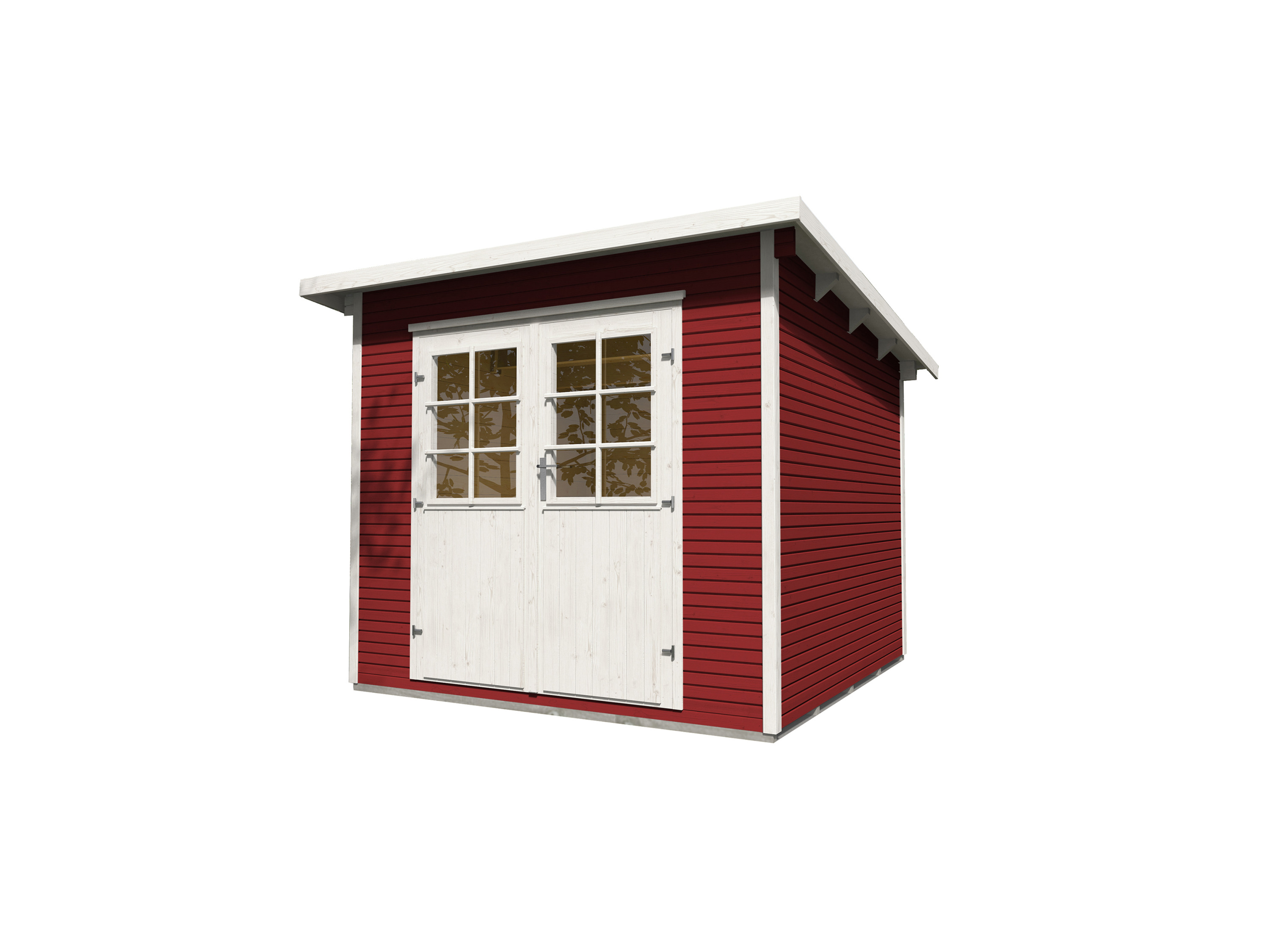 WEKA Gartenhaus »219« (1, Schwedenrot)""